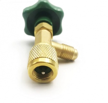 Robinet butelie freon R600a cu conexiuni filetante 1/4
